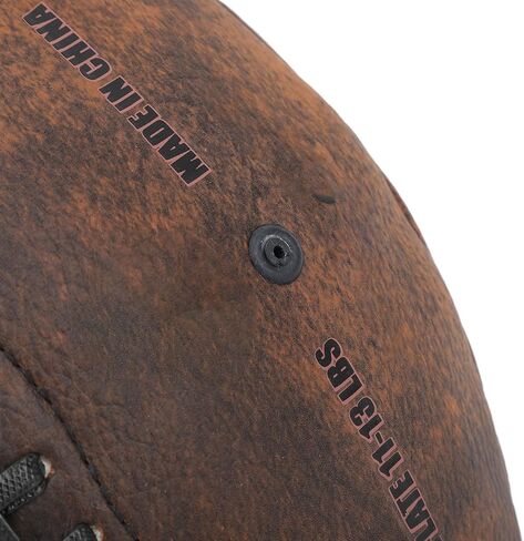 Pyhodi Training Football Size 9 PU Comfort Grip Vintage Design Durable Sports Ball with Enhanced Elasticity, Composite Leather Footballs for Game Match, Training and Recreational Play in Saudi Arabia