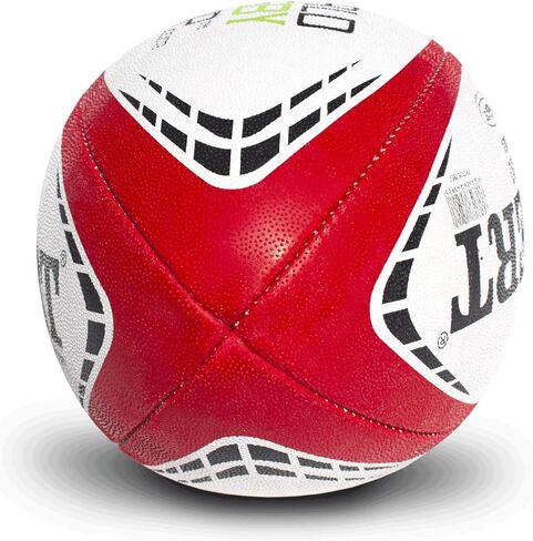 World Rugby Shop x Gilbert G-TR4000 Bundle - مجموعة من 3 مع تي شيرت، مجموعة من 5 أو 10 - كرة الرجبي مقاس 5 - متينة 3 طبقات من القطن والبوليستر in Kuwait