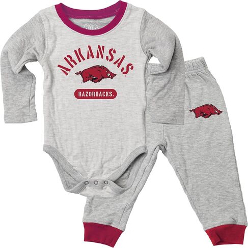 Wes و Willy Baby College Jie Jie Long Sleeve Podysuit و Pant Set in Kuwait