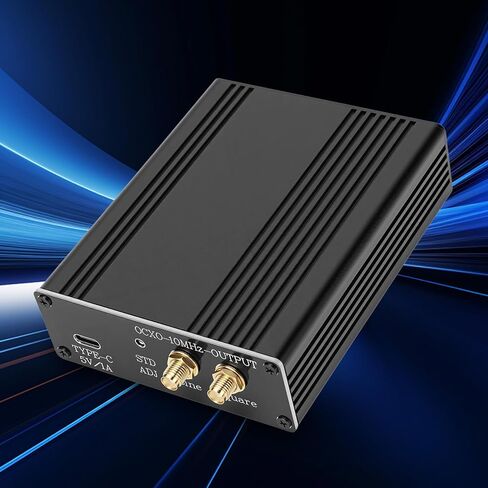 10MHz OCXO Board, Frequency Standard Thermostat Crystal Oscillator Module with Type C Cable, Industrial Electrical Oscillators for Telecommunications Instrumentation Signal in Saudi Arabia