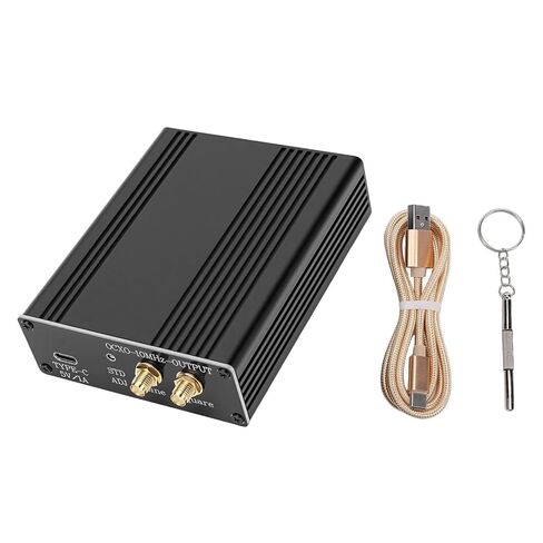 10MHz OCXO Board, Frequency Standard Thermostat Crystal Oscillator Module with Type C Cable, Industrial Electrical Oscillators for Telecommunications Instrumentation Signal in Saudi Arabia