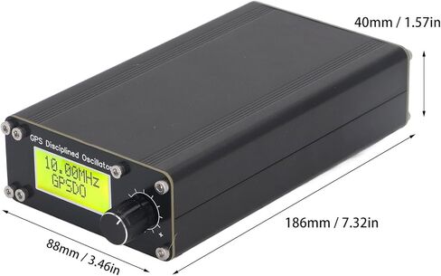 Portable GPS Disciplined Oscillator GPSDO Clock OCXO 10MHz Square Output DC12V for Instruments in Saudi Arabia