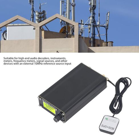 Portable GPS Disciplined Oscillator GPSDO Clock OCXO 10MHz Square Output DC12V for Instruments in Saudi Arabia