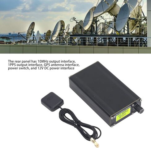Portable GPS Disciplined Oscillator GPSDO Clock OCXO 10MHz Square Output DC12V for Instruments in Saudi Arabia