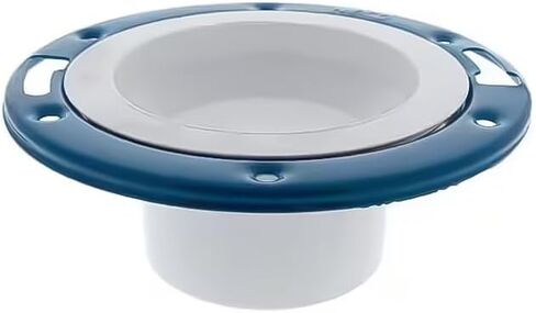 Thrifco 6756316 4 Inch x 3 Inch PVC DWV Closet Flange W/Adjustable Plastic Ring (S) in Saudi Arabia