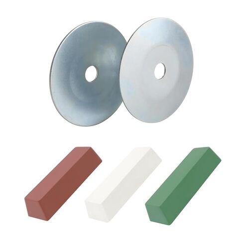 QZATTCAEN 4" Airway Flange Kit with Buffing Polishing Cutting Compounds in Saudi Arabia