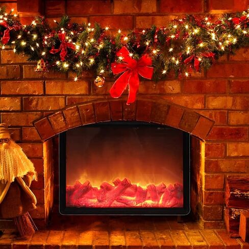 LED Flame Lamps, Simulated Fireplace Light, Christmas LED Flame Effect Light for Outdoor Indoor Table Window Terrace, Battery and USB Dual Use in Saudi Arabia
