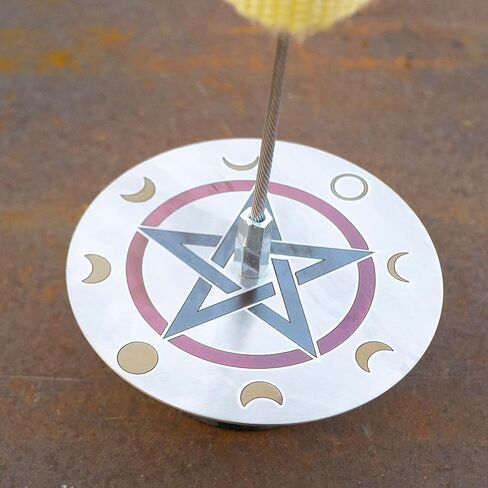 زوج من مشاعل النخيل الخماسية (مجموعة) - قبضة المقبض لرقص النار والتدفق، بواسطة: Trick Concepts in Kuwait