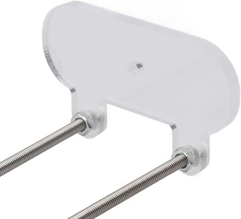 Skateboard Wall Hanger, 8 Packs Acrylic Wall Mount Display Holder with Hardware for Horizontal and Vertical Hanging of Skateboards, Longboards, Decks, Guitar, Violin, Bass in Kuwait