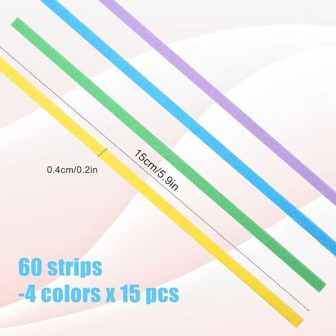 60Pcs Dental Polishing Strips 4mm x 150mm Dental Polisher Teeth Sanding Grinding Deep Finishing Tooth File Universal Dentals Abrasive Strips Tooth Polish Abrasive Strip for Oral Care Cleaning in Kuwait