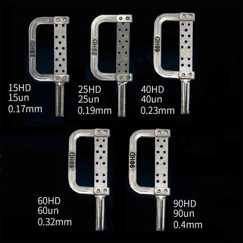 Dental IPR Strips Interproximal Enamel Reduction Handle IPR Kit 15-90 HD (IPR Plus Strip System Kit) in Kuwait