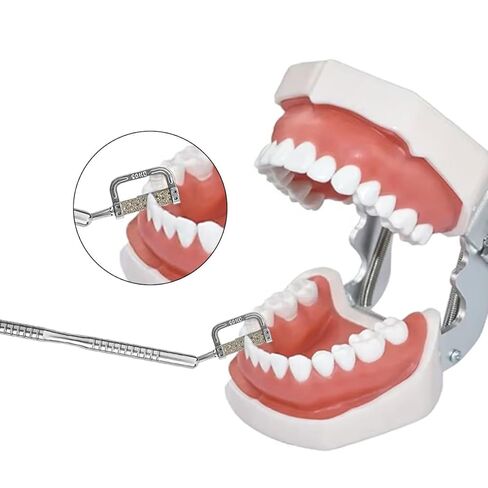 Dental IPR Strips Interproximal Enamel Reduction Handle IPR Kit 15-90 HD (IPR Plus Strip System Kit) in Kuwait