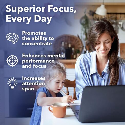 Lifeseasons, دعم التركيز Focus-R، عدد 60 in Kuwait