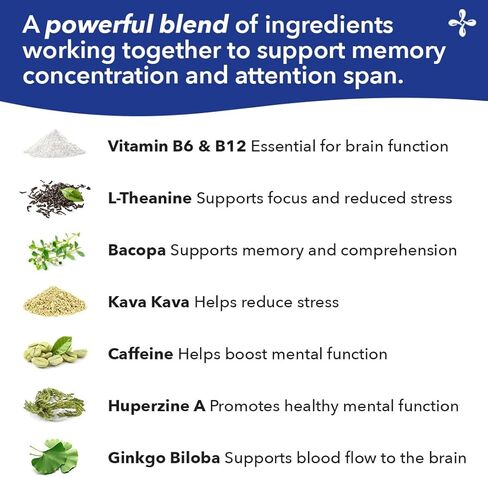 Lifeseasons, دعم التركيز Focus-R، عدد 60 in Kuwait