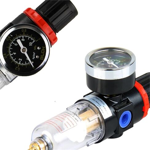 AFR2000 Air Compressor Pneumatic Filter Regulator G1/4' Air Treatment Unit with Pressure Gauge And Switches in Saudi Arabia