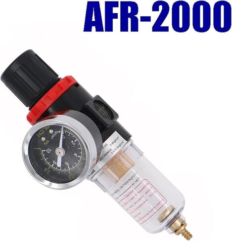 AFR2000 Air Compressor Pneumatic Filter Regulator G1/4' Air Treatment Unit with Pressure Gauge And Switches in Saudi Arabia