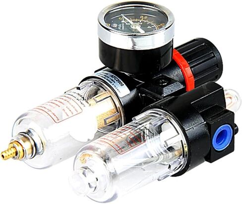 مجموعة ضاغط FRL AFC2000 G1/4 بوصة - مشحم منظم فلتر الهواء مع فصلين عن الماء والزيت من الاتحاد in Kuwait