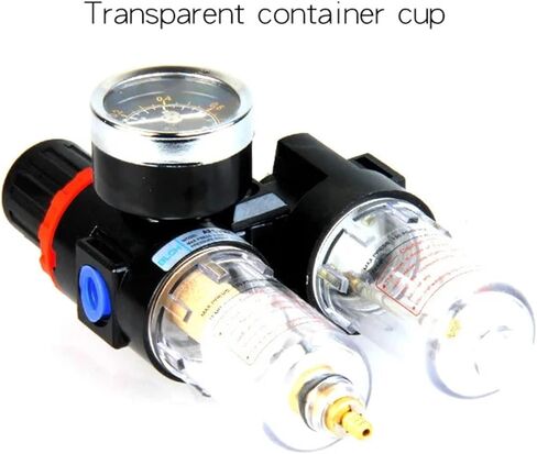 مجموعة ضاغط FRL AFC2000 G1/4 بوصة - مشحم منظم فلتر الهواء مع فصلين عن الماء والزيت من الاتحاد in Kuwait