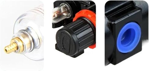 مجموعة ضاغط FRL AFC2000 G1/4 بوصة - مشحم منظم فلتر الهواء مع فصلين عن الماء والزيت من الاتحاد in Kuwait