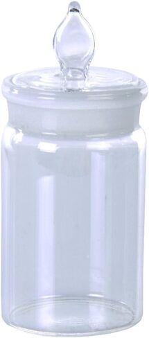 Karter Scientific Weighing Bottle, Tall Form, Borosilicate 3.3 Glass, Dim. 30X70mm, 228F4 in Saudi Arabia