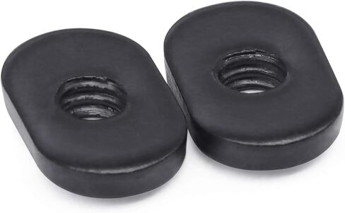 Bueyfolt 20 عبوة 1/4-20 صواميل T سوداء، شريحة خيط مركزية في الاقتصاد لمسار فتحة T، تنطبق على 15 سلسلة أو 1.5 بوصة من الألومنيوم الأساسي in Kuwait