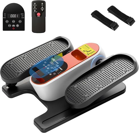 جهاز تمرين الساق البيضاوي مع دواسة كهربائية للجلوس، جهاز تمارين الساق تحت المكتب للمنزل والمكتب، الوضع اليدوي والتلقائي، للأمام والخلف، 12 سرعة لتمرين الساق لكبار السن in Kuwait