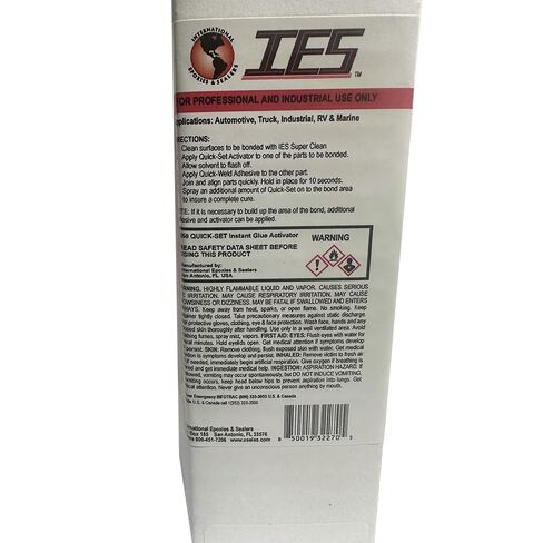 IES 650 Quick-Set Instant Glue Activator Spray in Saudi Arabia