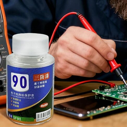 Conformal Coating for Electronics,Waterproof Insulating Sealant | 50ML Clear Sealant for Circuit Boards,for Circuit Boards LED Lamps Industrial Drone Automotive Marine Home LED Strip Solar Panel in Saudi Arabia