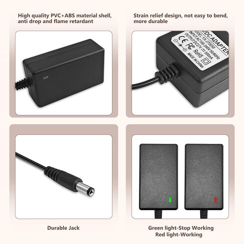 UL Listed 27V Charger for Sharper Image Massage Gun Charger for Sharper Image Massager Power Cord 1011666 2437599 1013002 1012667 1013985 1013983 1014747(NOT 18V), Deep Tissue Massage Guns AC Adapter in Kuwait