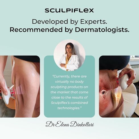 Sculpiflex Gel - Moisturizing Gel for Sculpting Device, Hydrating, Helps Skin Look Firmer and More-Toned, Suitable for All Skin Types, Cruelty Free (2.82oz) in Saudi Arabia
