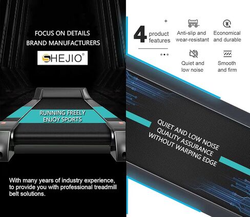 Treadmill (Running Belt) Walking Belt Compatible with Horizon RCT7.6,Model TM237 (2007) in Kuwait