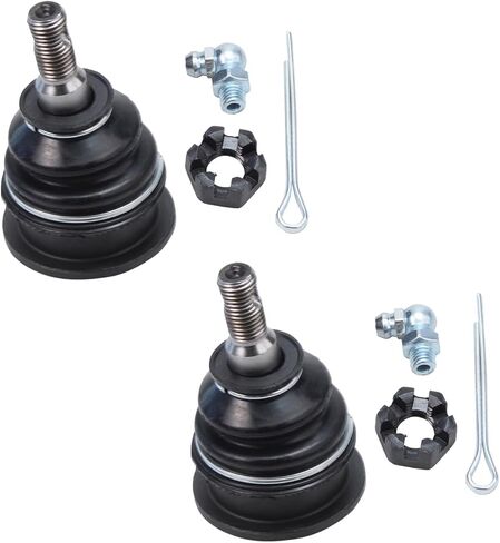 Detroit Axle - Front 4pc Ball Joints for 04-06 Toyota Tundra Sequoia, 4 Upper & Lower Ball Joints 2004 2005 2006 Replacement in Saudi Arabia
