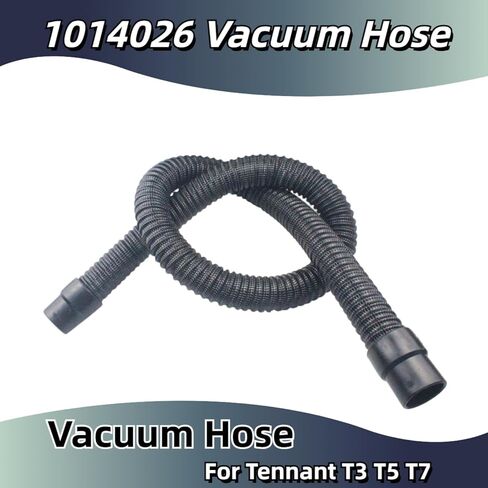 Vacuum Hose for Tennant T3 T5 T7 Built-in Steel Wire Made of PVC Replacement for Tennant Part #1014026 Wear-Resistant, Heat-Resistant, and Not Easily Deformed in Winter(1pcs) in Saudi Arabia