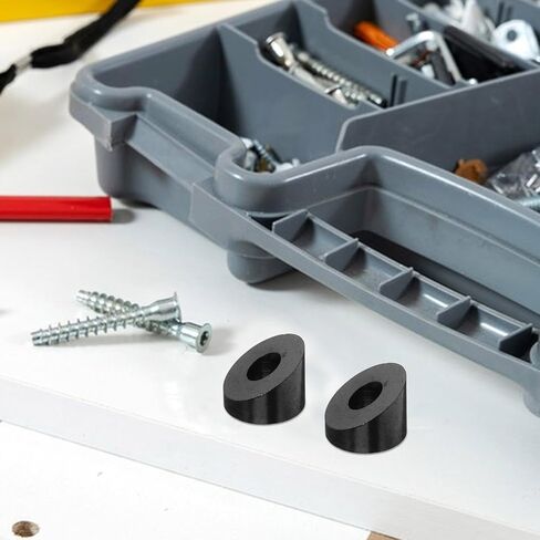 Garneck 4pcs Stainless Steel Angle Beveled Wire Rope Washers for Cable Railing Deck and Stair Posts Curved Surface Washers for Metal Fittings Easy DIY Installation Accessories in Kuwait