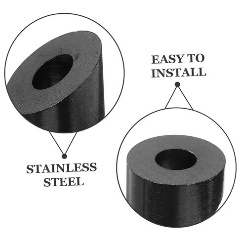 DOITOOL 4pcs Stainless Steel Beveled Angle Washers for Cable Railing Deck Post Bracket Metal Wire Rope Railing Accessories for Garden Fence Easy Install Replacement in Saudi Arabia