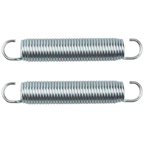 5-1/2 Inch 9625 Mechanical Extension Springs with Hook Ends, Rocking Horse Springs, Rocking Horse Spring Loaded, for Appliances, Automotive, Marine Vessels, Toys, Tools, Machinery, 2 Pack in Kuwait