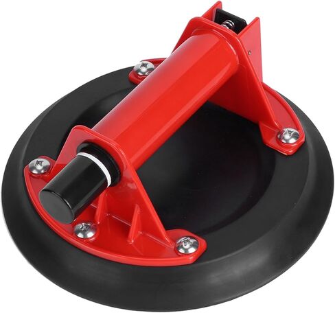 8 Inch Vacuum Suction Cup for Lifting Glass, Manual Pump Handle with Non Finish, Rustproof Plastic Material, Load 100kg in Saudi Arabia