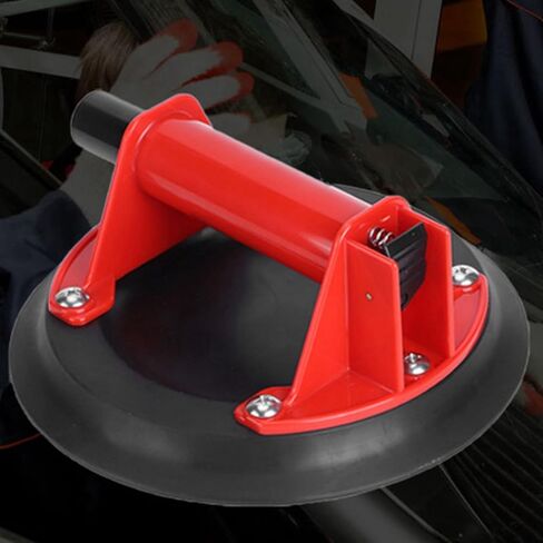 8 Inch Vacuum Suction Cup for Lifting Glass, Manual Pump Handle with Non Finish, Rustproof Plastic Material, Load 100kg in Saudi Arabia