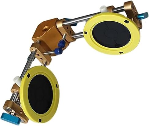 Adjustable Suction Cups, Heavy Duty Dual Vacuum Suction Cup Glass Lifter with Curved Pads, Strength Handheld Stone Handling Tool, Right Angle,Plane in Saudi Arabia
