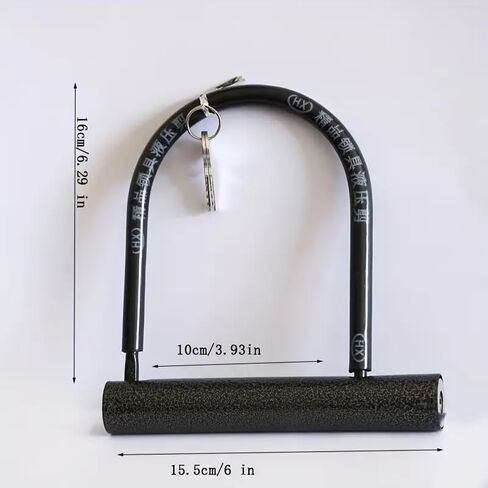 Bicycle U Lock Anti-Theft Electric Scooter Padlock Anti-Theft Bike Lock Cable Set Bicycle Locks Perfect for Road Mountain Scooter and Ebike in Saudi Arabia