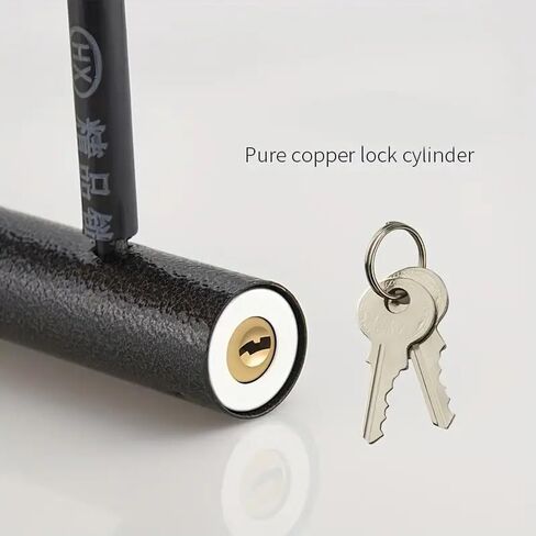 Bicycle U Lock Anti-Theft Electric Scooter Padlock Anti-Theft Bike Lock Cable Set Bicycle Locks Perfect for Road Mountain Scooter and Ebike in Saudi Arabia