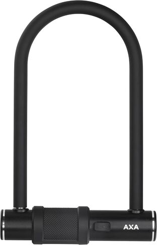 AXA Combo 8 Bike U-Lock, Anti-Theft Security with 4-Digit Resettable Combo Code, 12mm Hardened Steel, Ideal for Scooters, Road & Mountain Bikes in Kuwait