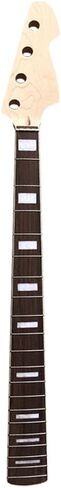 Bass Neck Replacement - 32"Scale, 20Frets, Maple/Rosewood Fretboard Block inlay- Bolt-On 65mm Heel, 38mm Nut in Saudi Arabia