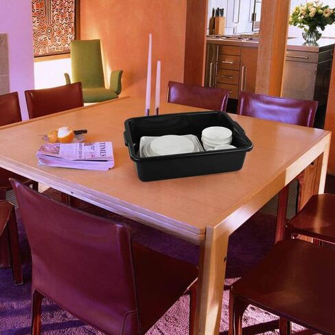 Black Commercial Plastic Bus Box, Bus Tub, Set of 3 in Kuwait