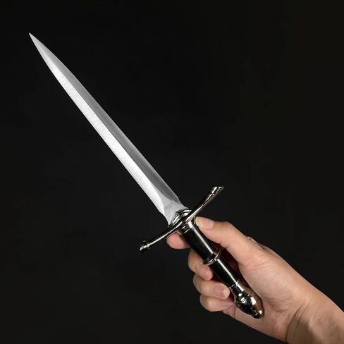 خنجر القرون الوسطى مقاس 14 بوصة. سيف قصير تاريخي مع غمد. للتجميع والهدايا والتمثيل في معرض عصر النهضة in Kuwait