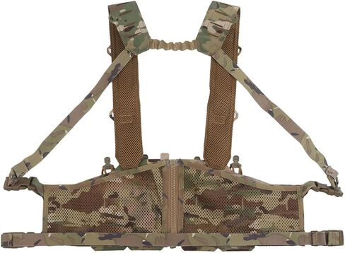 Tactical Chest Rig for Mens, VE-96 Lightweight MOLLE Tactical Vest Attachment, Open-style Tactical Chest Rig in Saudi Arabia