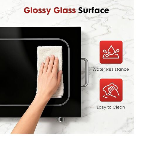 صينية تسخين كهربائية من OLIXIS مقاس 25 بوصة × 15 بوصة، سخان طعام بسطح زجاجي كامل مع تحكم في درجة الحرارة قابل للتعديل، حصيرة تسخين الطعام للبوفيه، والسبت، وحفلات العطلات، وتناول الطعام اليومي، أسود in Kuwait