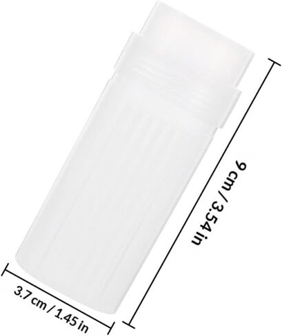 Homoyoyo 3pcs Lab Slide Staining Jar with Lid Plastic Microscope Slide Holder Case and Specimen Staining in Saudi Arabia