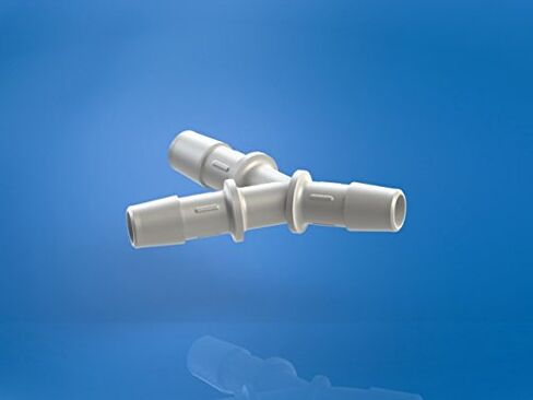 موصل Y0-2NK من Eldon James Natural Kynar Equal Barbed Y، خرطوم بارب 1/8 بوصة (عبوة من 10 قطع) in Kuwait