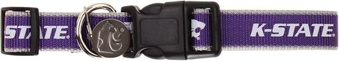 NCAA Reflective Dog Collar, Kansas State Wildcats Medium/Large in Kuwait